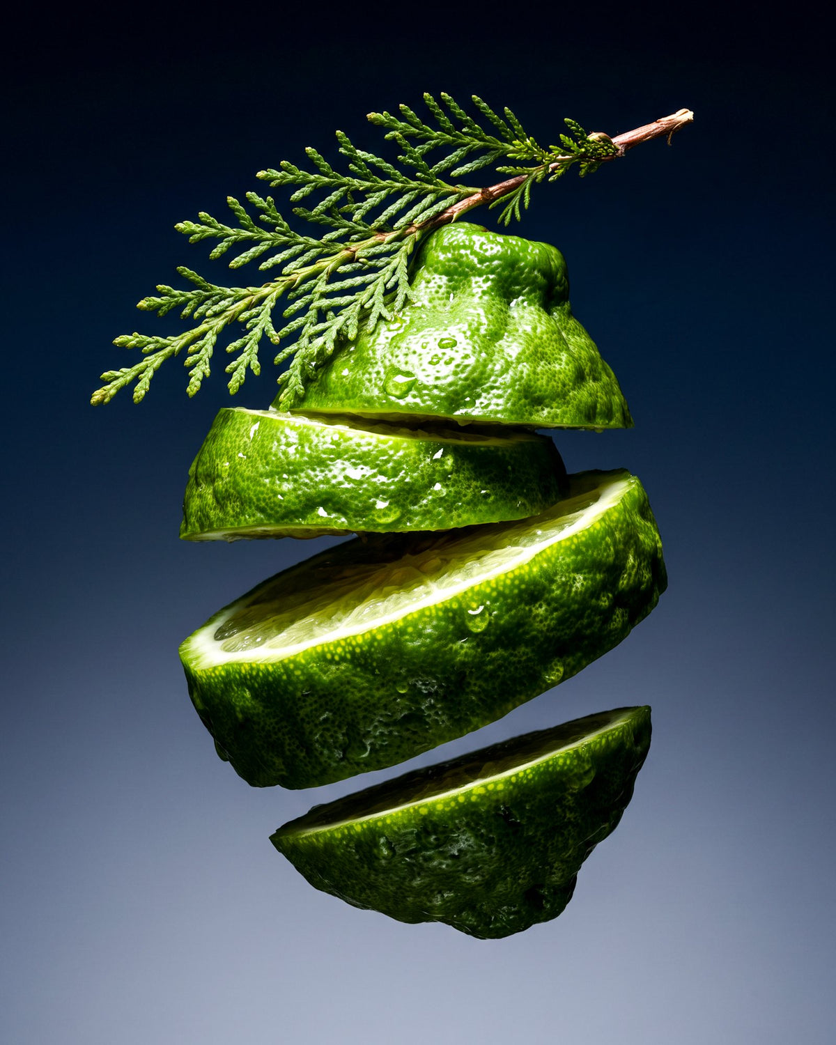 Bergamot and hinoki