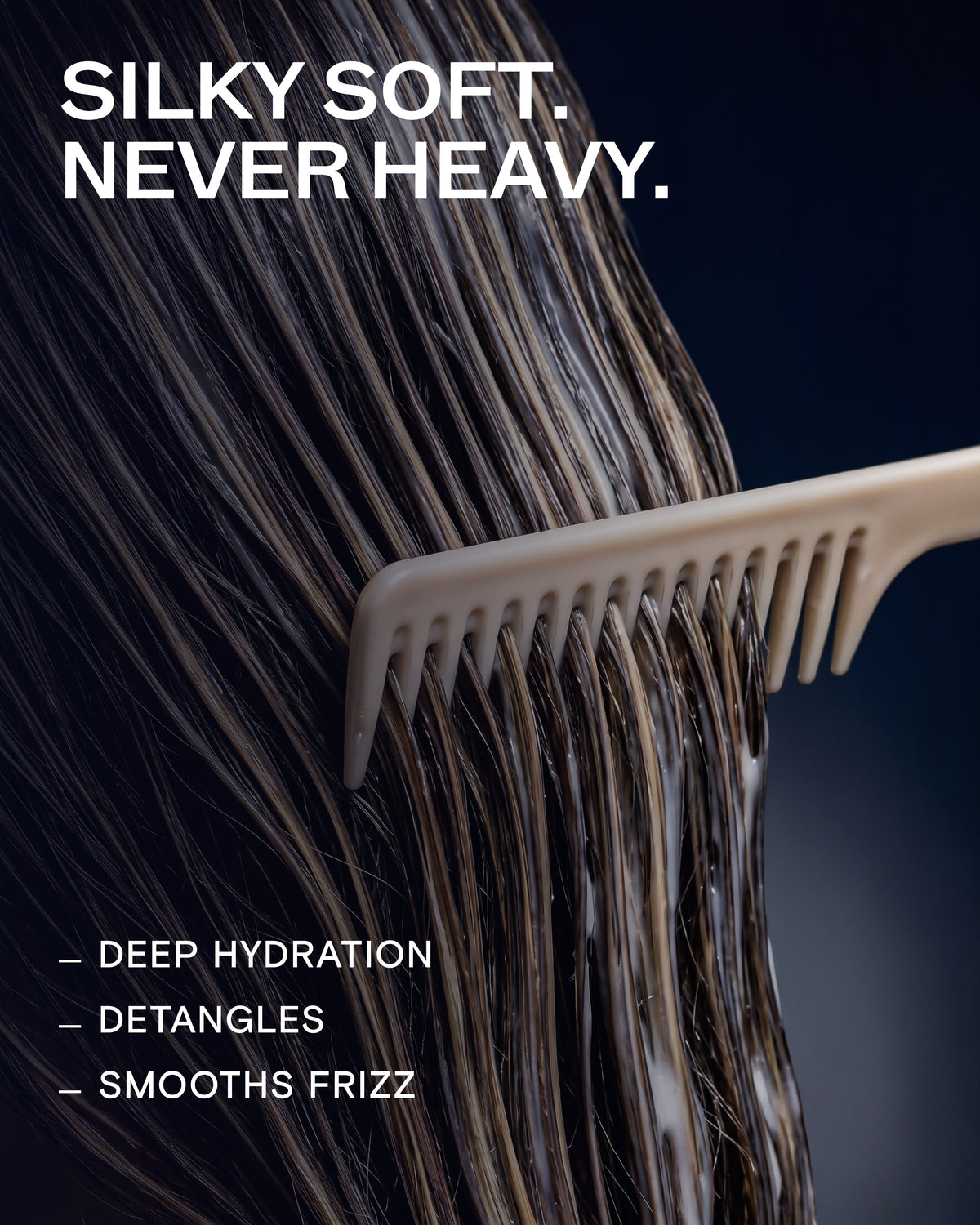Silky soft, never heavy: CULISE conditioner for deep hydration, easy detangling and smoother frizz