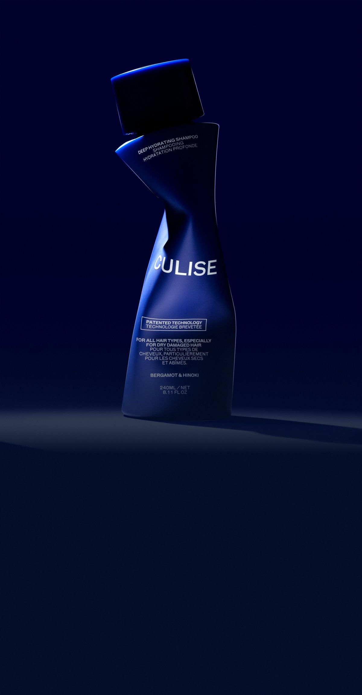 CULISE Deep Hydrating Shampoo in a spotlight